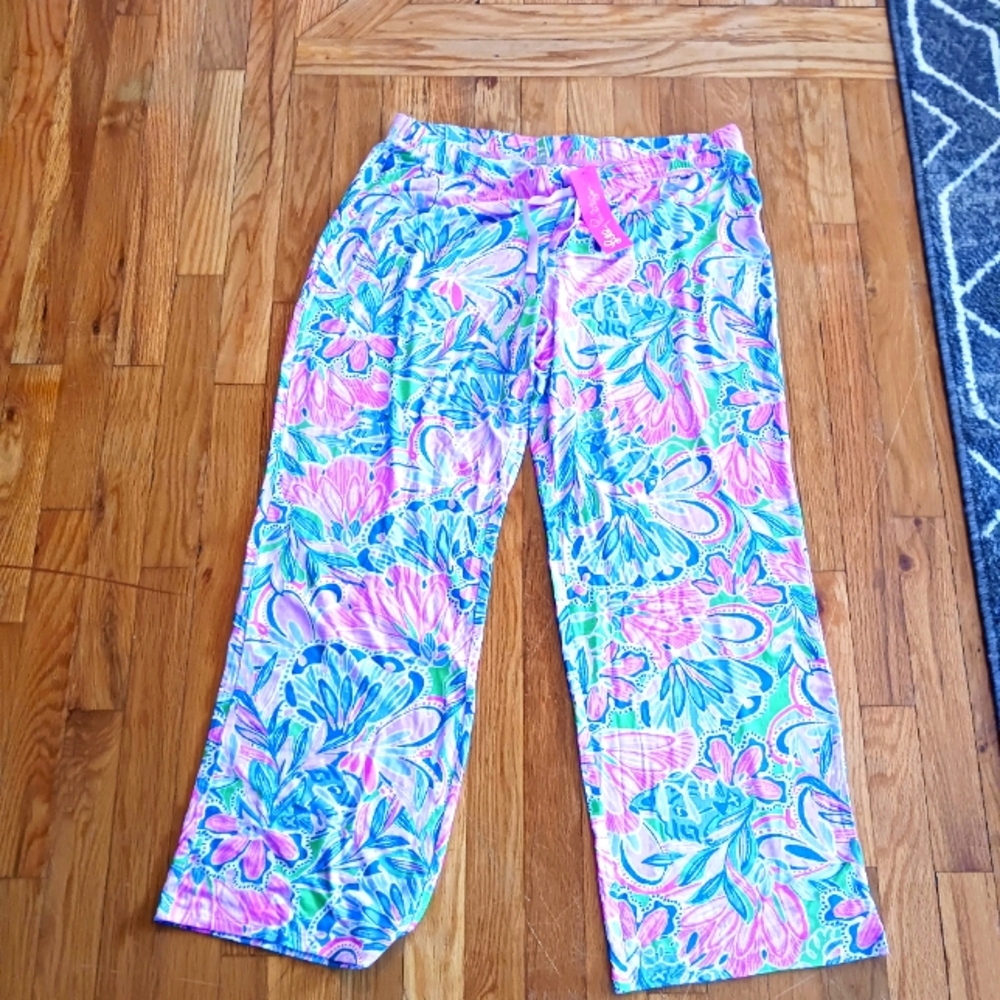 NWT Lilly Pulitzer PJ Bottoms XL